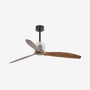Ventilátory - FARO 33395D DECO FAN M, černá/dřevo, stropní LED ventilátor s DC motorem - FARO - foto 2
