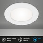Kruhová - BRI 7115-416 LED vestavné svítidlo, pr. 12 cm, 7 W, bílé - BRILONER - foto 2