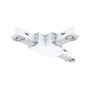 Lišty a příslušenství - P 95647 URail spojka T 104x62mm max. 1000W bílá - PAULMANN - foto 2