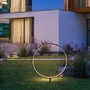 Zápichy - LD 19511-18 ZIRKULU LED venkovní svítidlo se zápichem průměr 50cm černá IP65 s časovačem do zahrady 3000K - JUST LIGHT - foto 2