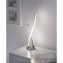 Stolní lampy dekorační - PN 9141-55 POLINA LED stolní lampa barva ocel v zakřiveném designu 3000K - PAUL NEUHAUS - foto 2