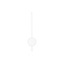 Podélná - NV 9061426 Nástěnné svítidlo CLOCK LED bílý hliník 3000K 12+6W - NOVA LUCE - foto 2