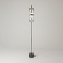 Stojací lampy - M MOD478FL-L15B3K Stojací lampa Double Moon 3000K 15W MOD478FL-L15B3K - MAYTONI - foto 2