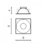 Stínidla, kryty, clony - AZZ AZ0833 Hugo R - vkladka (champagne) - AZZARDO - foto 2