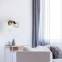 Bodová - LD 15671-78 JARO Nástěnné a stropní svítidlo ze dřeva a kovu v moderním vintage stylu s nastavitelným spotem - LEUCHTEN DIREKT / JUST LIGHT - foto 2