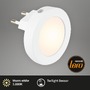 S ramenem - BRI 2188016 LED senzor noční světlo, 6,5 cm, 0,5W, 30lm, bílé - BRILONER - foto 2