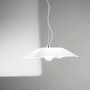 Hranatá - FAN I-OSIRIDE-S50 Závěsné svítidlo OSIRIDE, bílá, 1 x E27, 50 x 50 x 120 cm - FANEUROPE - foto 2