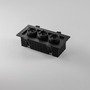 Hranatá - FAN INC-SIDER-3-NER Vestavné LED svítidlo Sider (černé) 16 W, 2130 lm, CCT 3000/4200/6500 K, 188 x 90 x 70 mm - FANEUROPE - foto 2