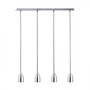 Vícečetná - RED R12083 BABADES IV závěsná chrom 230V GU10 4x50W - RED - DESIGN RENDL - foto 2