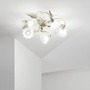 Dekorativní - FAN I-ISOTTA-PL5 Stropní svítidlo Isotta, slonová kost, 5 x E14, 68 x 20 cm - FANEUROPE - foto 2