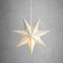 Interiérové dekorace - MAR 704416 Solvalla stříbrná závěsná hvězda 45 cm - Markslöjd - foto 2