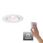Koupelnová - P 92970 LED vestavné svítidlo Nova mini Plus EasyDim výklopné 1x4,2W 2.700K bílá mat 230V - PAULMANN - foto 2