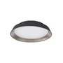 Kruhová - NV 9081270 Stropní svítidlo VELA černá zvenku kávová hnědá uvnitř hliník a akryl LED 30W 230V 3000K IP20 stmívatelné - NOVA LUCE - foto 2