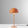 Stolní lampy dekorační - FAN I-POPART-L-ARA Stolní lampa Popart (oranžová), kovová konstrukce pr. 20 x 40,1 cm, opálové stínidlo pr. 20 x 10 cm - FANEUROPE - foto 2