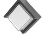 Nástěnná - NV 9026001 Venkovní nástěnné svítidlo MAX tmavě šedý ABS čirý a bílý akryl LED 12W 3000K 200-240V 120st. IP65 - NOVA LUCE - foto 2