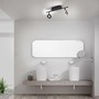 Bodová - PN 6781-13 SILEDA LED stropní svítidlo 2 ramenné antracit otočné IP44 teplá bílá 3000K - PAUL NEUHAUS - foto 2