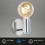 Koupelnová - BRI 2115018 Nástěnné svítidlo 10 cm 1x E27 max. 10 W chrom - BRILONER - foto 2