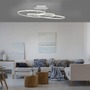 Kruhová - LD 15321-16 LUMACA LED stropní svítidlo bílé moderní světelný kruh do interiéru 3000K - JUST LIGHT - foto 2