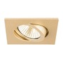 Hranatá - LA 1007331 NEW TRIA® 68 kroužek pro vestavbu do stropu, D: 8,2 Š: 8,2 H: 2,6 cm, IP 20, růžové zlato - BIG WHITE (SLV) - foto 2