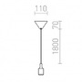 Sestavte si sami - RED R10623 LISA závěsná sada zelená 230V E27 60W - RED - DESIGN RENDL - foto 2
