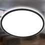 Kruhová - BRILO 3428-015 Ultraploché svítidlo LED panel, pr.48 cm, LED, 30 W, 3500 lm, černá - BRILO - foto 2