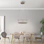 Kruhová - PN 2442-39 LED závěsné svítidlo CONTURA písková barva, kruhové, dotykové ovládání, s policí, 3000K - PAUL NEUHAUS - foto 2