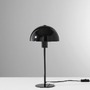 Stolní lampy dekorační - FAN I-POPART-L-NER Stolní lampa Popart (černá), kovová konstrukce pr. 20 x 40,1 cm, opálové stínidlo pr. 20 x 10 cm - FANEUROPE - foto 2