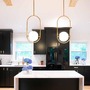 Dekorativní - HVLG 273-43-CE Závěsné svítidlo EVERLEY mosaz/sklo mosaz/opál E27 1x40W - HUDSON VALLEY (Corbettt) - foto 2