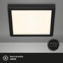 Hranatá - BRI 3467415 LED stropní svítidlo, 30 cm, 21 W, černá (starý kód: BRI 3467-415) - BRILONER - foto 2