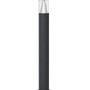 Sloupková - NV 9905024 Venkovní sloupkové svítidlo ROCK černý hliník stříbrný hliník a čirý akryl LED 8W 3000K 220-240V 120st. IP65 - NOVA LUCE - foto 2