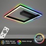 Hranatá - BRILO 3736-015 RGB CCT LED stropní svítidlo, 57cm, 20 W, 1800 lm, černá - BRILO - foto 2