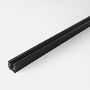 Lišty a příslušenství EUTRAC - FAN LED-RAIL-3M-DA-NER 3‑fázový systém RAIL 6 vodičů černý DALI 3 m vč. 2 zátek - FANEUROPE - foto 2
