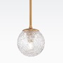 Koule - M MOD061PL-01BS1 Závěsné svítidlo Ligero E27 40W průhledné sklo mosaz kov - MAYTONI - foto 2