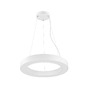 Kruhová - LA 1008590 MEDO® RING 60 závěsné svítidlo, délka závěsu 300 cm, 3000/4000K, 110°, DALI, dotykové, bílé - BIG WHITE (SLV) - foto 2