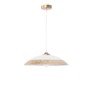Polokoule - NV 9112141 Závěsné svítidlo BENITO bílá a zlatá ozdobné sklo E27 1x12W 230V IP20 bez žárovky - NOVA LUCE - foto 2