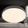 Kruhová - BRILO 3876015 Nikan stropní svítidlo pr.28,5 cm - 22W, 2300lm, LED, stmívatelné, CCT, dálkový ovladač, antracit - BRILO - foto 2