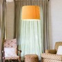 Kónická - FARO 64314-45 SAMBA závěsné svítidlo, černá/skládaná žlutá, pr.450 - FARO - foto 2
