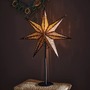 Interiérové dekorace - MAR 705796 Glitter bronzová hvězda na stůl - Markslöjd - foto 2