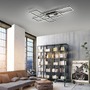 Hranatá - LD 14693-18 ASMIN LED stropní svítidlo, černá, 99x29cm, hranaté, stmívatelné, downlight+sidelight 2700-5000K - LEUCHTEN DIREKT / JUST LIGHT - foto 2