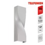 Nástěnná - TF 312704TF TELEFUNKEN LED venkovní svítidlo 26 cm 2x5,5W 530lm stříbrná - BRILONER - foto 2