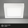 Hranatá - BRI 7123416 LED stropní svítidlo, 17 cm, 12 W, bílé (starý kód: BRI 7123-416) - BRILONER - foto 2