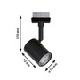 Svítidla - P 96993 URail LED lištový spot Limba 4W 3000K 230V černá mat - PAULMANN - foto 2