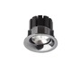 Kruhová - RED R13227 SHARM BASE zápustná černý chrom 230V LED 10W 24° 3000K - RED - DESIGN RENDL - foto 2