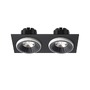 Hranatá - RED R14585 SHARM LED vestavné světlo, sady černá/bílá - RED - DESIGN RENDL - foto 2