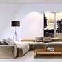 Stojací lampy - RED R14068 LUTON/RON 55 stojanová Polycotton černá/černá/kov 230V E27 11W - RED - DESIGN RENDL - foto 2