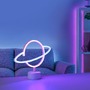 Stolní lampy dekorační - LD 85029-70 NEON-SATUR LED stolní lampa dekorační vícebarevný motiv na baterie s vypínačem - LEUCHTEN DIREKT / JUST LIGHT - foto 2