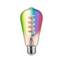 E27 - P 29158 Filament 230V Smart Home Zigbee 3.0 LED žárovka ST64 E27 6,3W RGBW+ stmívatelné zlatá - PAULMANN - foto 2