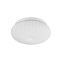 Kruhová - NV 9738256 Stropní svítidlo CLAM bílé sklo bílý kov E27 2x12W 230V IP44 bez žárovky - NOVA LUCE - foto 2