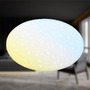 Kruhová - BRILO 3874016 Verb stropní svítidlo pr.56 cm - 72W, 8000lm, LED, stmívatelné, dálkový ovladač, CCT, bílé - BRILO - foto 2
