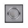 Downlight - AZZ AZ0930 Stropní bodové přisazené svítidlo Azzardo Eloy 1 black/aluminium AZ0930 GU10 1x50W IP20 9,5cm hranaté černo-hliníkové - AZZARDO - foto 2